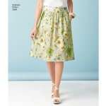 Women`s Skirts kolmes pikkuses, Simplicity Pattern #1369 