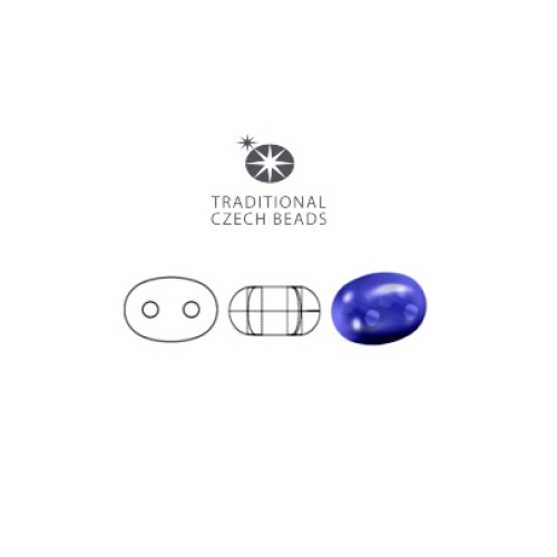  Terahelmed, topeltauguga (Twin), 2,5 x 5 mm, Preciosa 