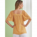 Выкройка: Misses` Top, Butterick B6733 