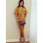 Выкройка: Misses` Tops and Sash, Butterick B6770A 