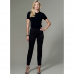 Выкройка: Misses` Seam-Detail Pants, Butterick B6461B 