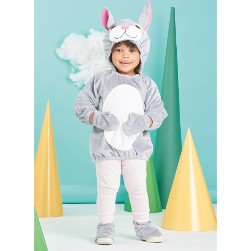 Simplicity Sewing Pattern S9624 TODDLERS` ANIMAL COSTUMES, SS9624A 