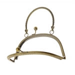 Металлическая застежка для сумочки, 17 см x 15 см, HD140 