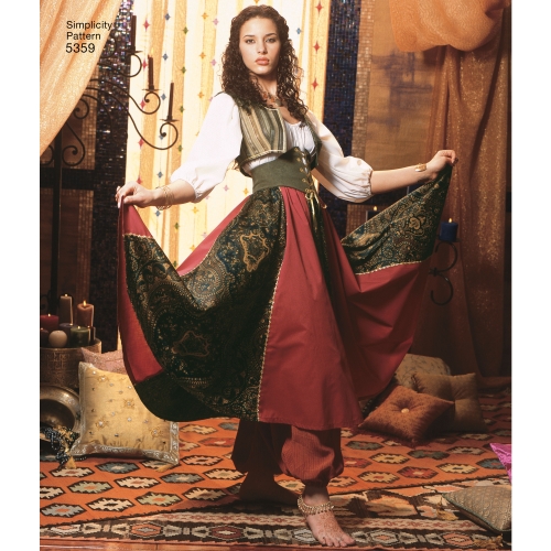 Naiste kostüümid, Simplicity Pattern #5359 