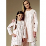 Выкройка: Misses`, sizes: Men`s, sizes: Children`s, sizes: Boys`, sizes: Girls` Buttoned Tunic and Pull-On Pants, Butterick B6429 