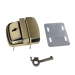 Застежка и ключ 4 x 4 x 1 см 