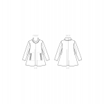 Выкройка: Misses` Tunic, Butterick B6634 