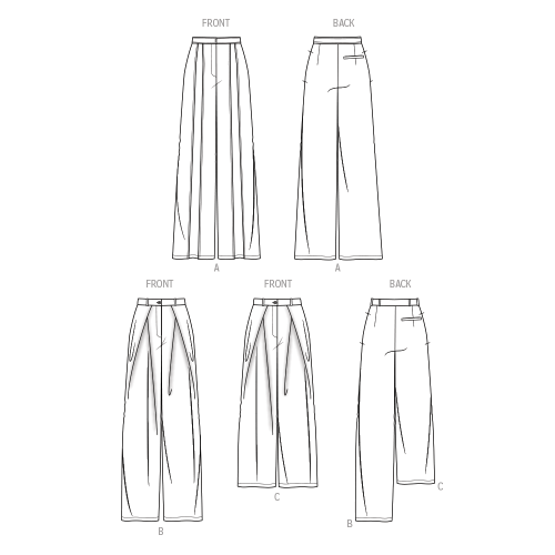 Simplicity lõikekomplekt S9753 MISSES` PANTS, SS9753 