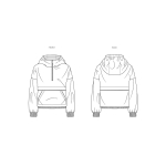Simplicity lõikekomplekt S9829 MEN`S HALF ZIP HOODIE, SS9829A 