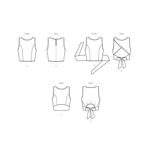 Simplicity lõikekomplekt S9784 MISSES` KNIT TOPS, SS9784A 