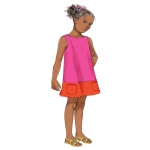 Выкройка: Toddlers`, sizes: Children`s Dress, Butterick B5876 