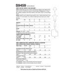 Simplicity Sewing Pattern S9459 Babies` Bodysuit, Jumpsuit, Pants and Blanket 