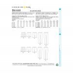 Ompelukaavat: Misses` Pleated Skort, and Pull-On Shorts and Pants, Butterick B6460 