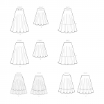 Naiste seelikud, Simplicity Pattern #S9123 