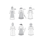 Швейные выкройки Simplicity S9352 Girls` Costumes and Face Covers, A (7-8-10-12-14) 
