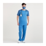 Simplicity lõiked S9387 Unisex trikoo-töötopid, -püksid, müts ja mask, A (XS-S-M-L-XL-XXL)  