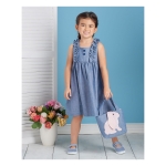 Simplicity lõikekomplekt Children`s Dress, Top, Pants, Purses and Headband, SS9559AA (3-4-5-6-7-8) 