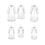 Simplicity Sewing Pattern S9462 Children`s and Misses` Lounge Dress 