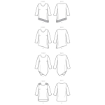 Выкройка: Women`s Tunic, Butterick B6263 