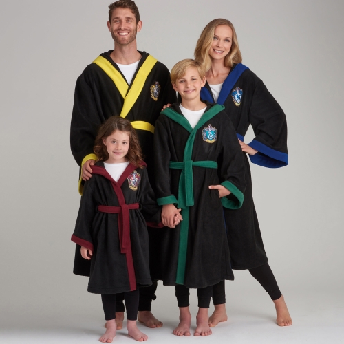 Harry Potter Unisex hommikumantlid, suurused: A (XS - L / XS - XL), Simplicity Pattern #S9022 