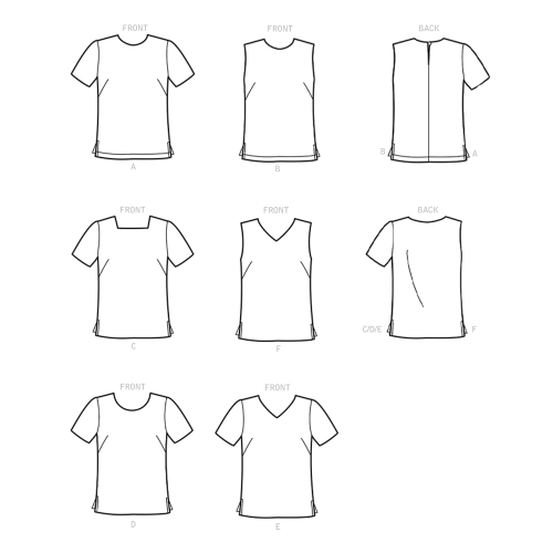Naiste topid, Simplicity Pattern #S9133 
