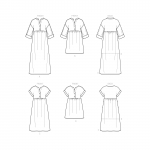 Naiste kaftan ja kleidid, Simplicity Pattern #S9102 