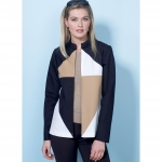 Выкройка: Misses` Jackets and Vests with Contrast and Seam Variations, Butterick B6496 