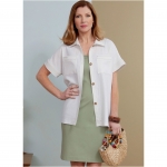 Ompelukaavat: Misses; Jacket, Sash, Dress, Top and Shorts, Butterick B6774 