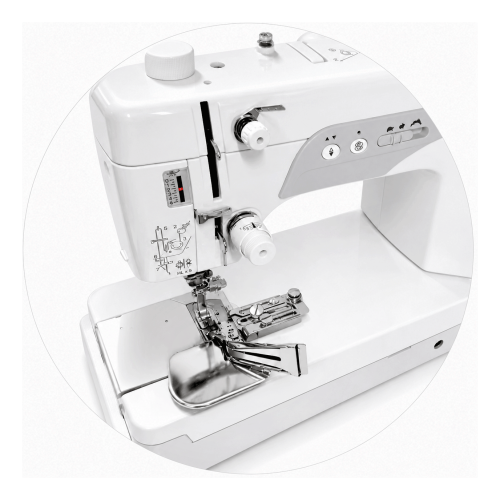 Universal bi-fold binder attachment for many sewing machines #87 Binder on the Janome 1600 