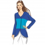 Выкройка: Misses` Curved-Seam or Cropped Jackets, Butterick B6329 
