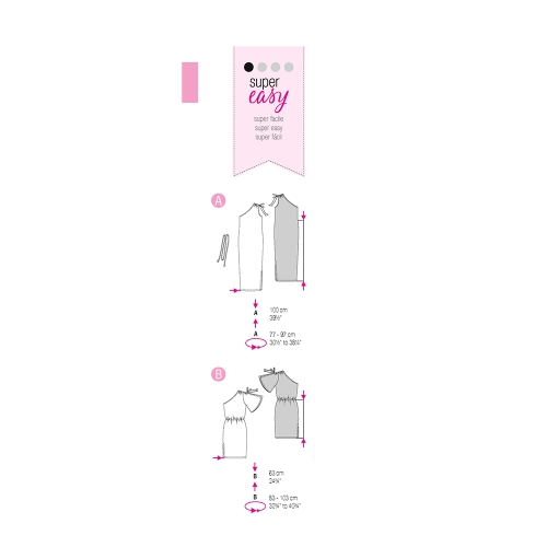 Kleit Nr.34-44, Burda Style Nr.6412 