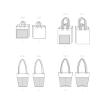 Simplicity lõikekomplekt Shopping Bags SS9517OS 