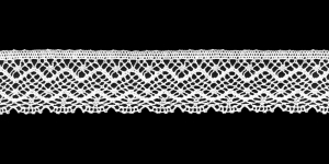Cotton Crochet Lace 1880-01, 3 cm