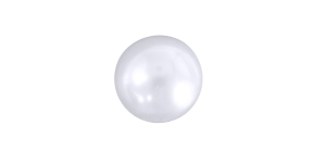 Pärlmutter kirgasvalge, kannaga plastiknööp, 12mm, 18L