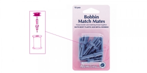 Bobbin and Thread Mach Mates, 12 pcs, Hemline H137