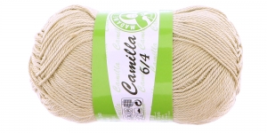 Puuvillane lõng Camilla; Värv 5302 (Beež kerge hallika lisandiga), Madame Tricote