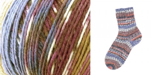 Aloe Vera ja Jojoba õliga immutatud sokilõng 