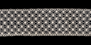 Puuvillane pits laiusega 5 cm, loodusvalge