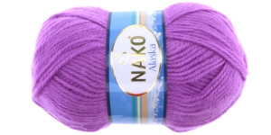 Villasisaldusega lõng, roosakaslilla