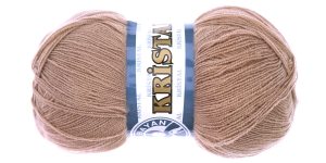 Kristal Yarn; Colour 81 (Cocoa Beige), Madame Tricote