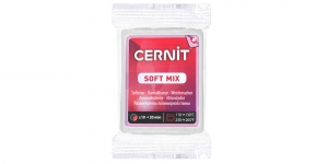 Полимерная глина, Пластика Cernit Soft Mix, 56g