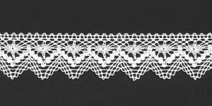 Cotton Crochet Lace 3201-01, 3 cm