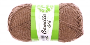 Puuvillane lõng Camilla; Värv 5322 (Ingverijuure beež), Madame Tricote