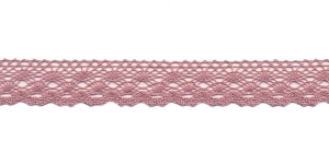 Puuvillane pits 2019-W4 laiusega 1,8 cm, värv vanaroosa