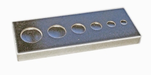 DIY Tool (Bottom), Rivet & Press Button Installing Anvil