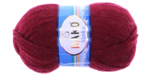 Villasisaldusega lõng, tumepunane