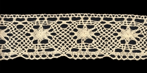 Puuvillane pits, Cotton (Crochet) Lace, 3079-58 laiusega 6,5cm, värv kreemjas
