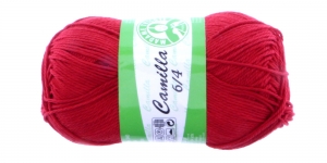 Puuvillane lõng, tumedam punane