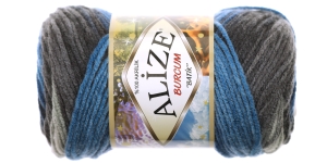 Burcum Batik Yarn, Alize, Colour 4200