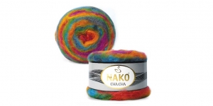 Decorative yarn Cha Cha Nako Semisynthetic Knitting Yarns www